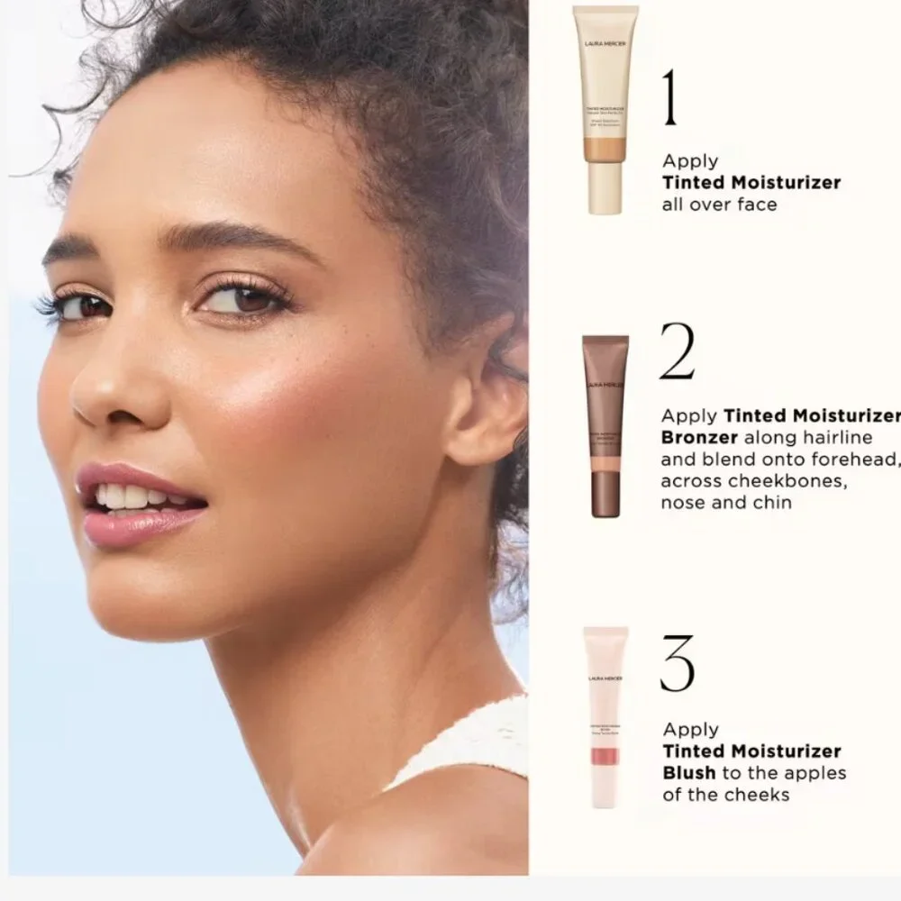 Laura‎ Mercier Sunbeam Tinted Moisturizer Bronzer Cream Glow Bronzer NIB